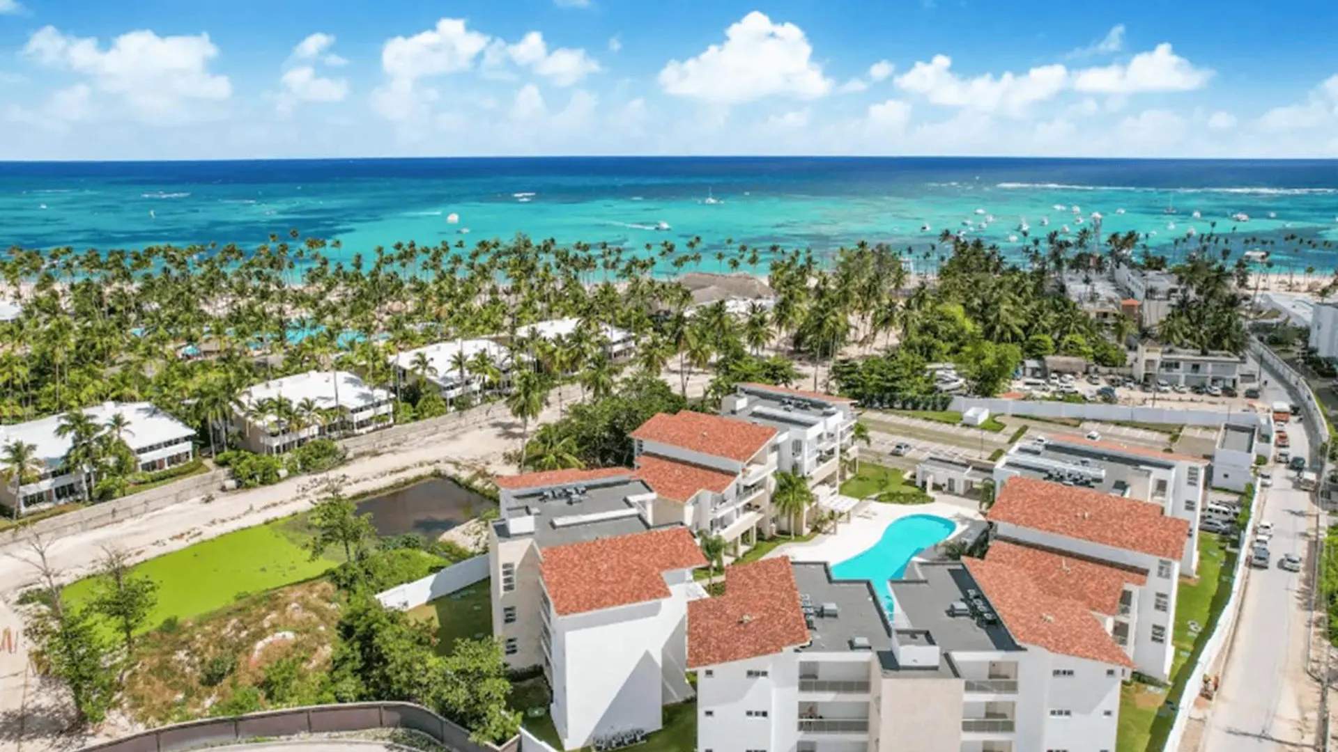 شقة Beauty Pool Views Paseo Playa Coral Steps To The Beach بونتا كانا